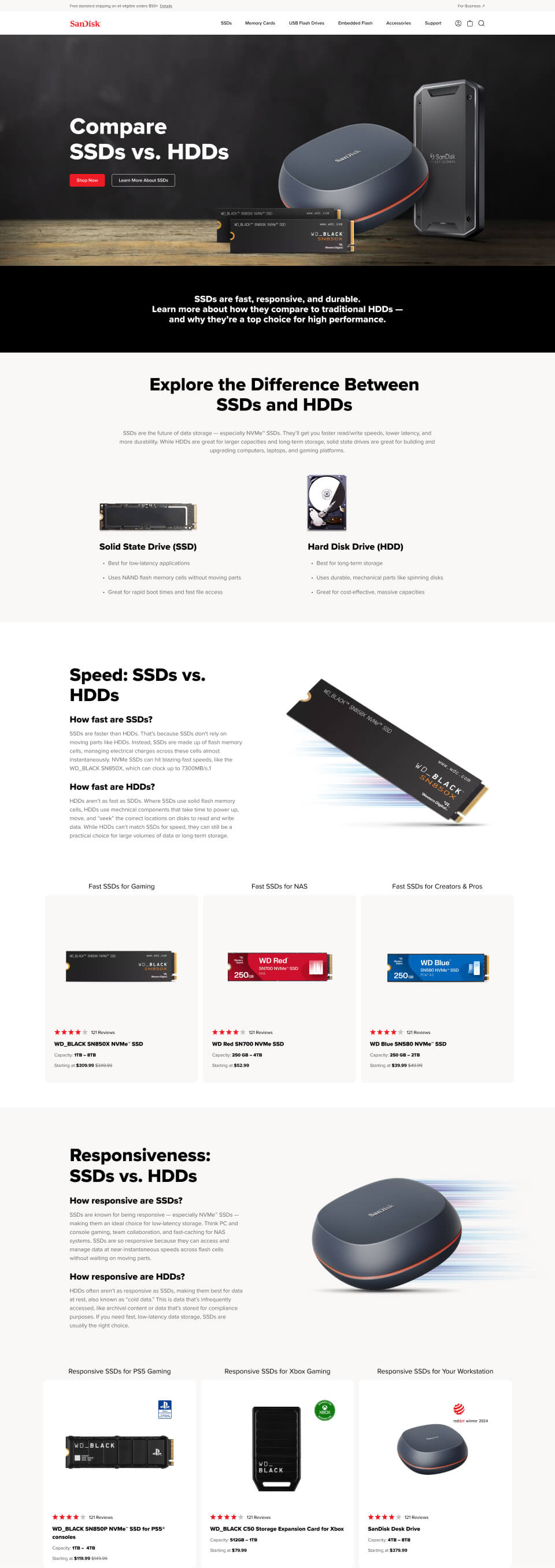 3- SSDs vs. HDDs